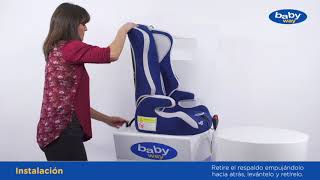 Instalación Silla niño Automóvil Baby Way