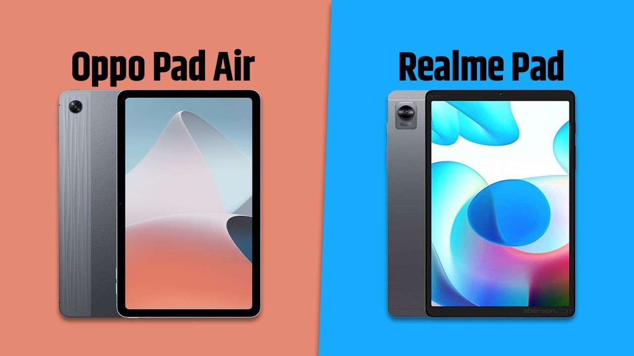 Oppo Pad Air VS Realme Pad Full Comparison YouTube