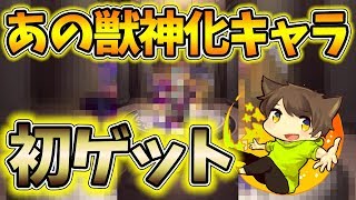 【モンストをゆっくり実況】超獣神祭回したら未所持の獣神化キャラが舞い降りた！！