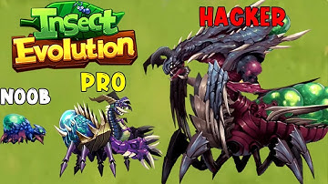 NOOB vs PRO vs HACKER - Insect Evolution Full Gameplay (Part 111)