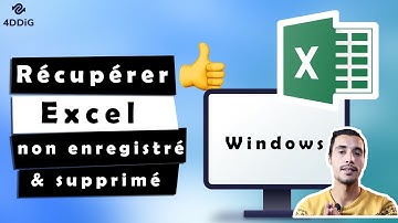 Comment récupérer un fichier Excel non-enregistré sur Windows ? 🤔