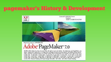 Desktop publishing & M.m. unit-2 (part-1) History & Development of Pagemaker