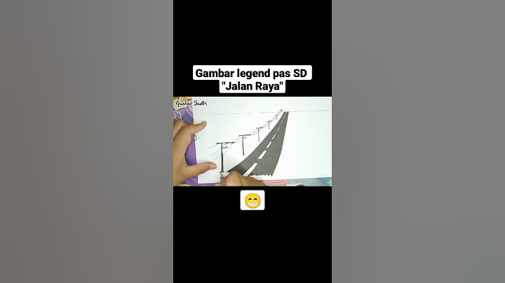 yang dulu suka buat gambar jalan raya pas SD 😁 #gambarsantri #fyp #2022 #fyi #gambar