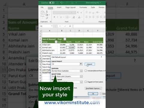 #pivottable ! Edit