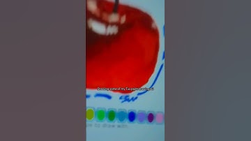 tux paint art againnn //tags: #viralshorts #drawing #tuxpaint #apple #blue #flowers