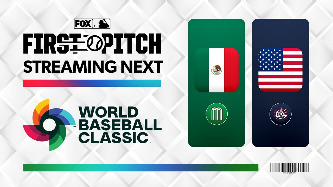 World Baseball Classic: USA vs Mexico | First Pitch