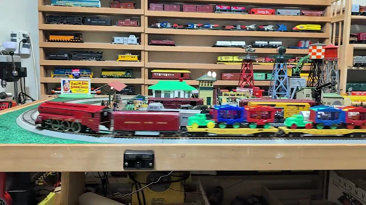 Running American Flyer Circus set at Gary's 12-16-2025