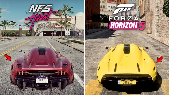Side by Side Comparison | NFS HEAT VS FORZA HORIZON 5 (WHICH IS BEST?) | Koenigsegg Regera