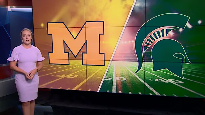 Players brawl at the Big House after Michigan vs. Michigan State football game