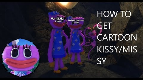 How to get Cartoon Kissy Missy in Poppy Playtime Chapter 3: Smiling Critters RP (Roblox Tutorial)