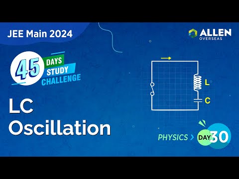 LC Oscillations Alternating Current | Day 30 | 45-Day Study Challenge by ALLEN Overseas #jee2024