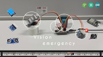 Vision emergency 🦯: The assistance for blinds by ESP32, Blynk | Biomedical Engineering, KMITL