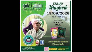 KULIAH MAGHRIB BERKITAB OLEH BABA RUSLI JAMAUDIN AL BANJARI