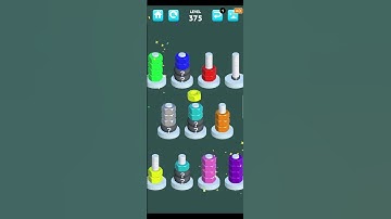 Unbelievable Nuts Sort Level 375 #nutssort #gameplay #nutsandbolts #shorts #shortvideo