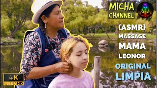 Spiritual Energy Cleansing (limpia) & ASMR Massage and by Mama Leonor with soft sounds to sleep well