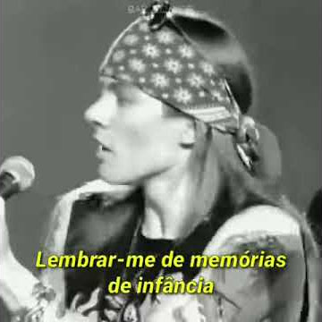 GUNS N'ROSES - SWEET CHILD O'MIME LYRICS (Status para WhatsApp)