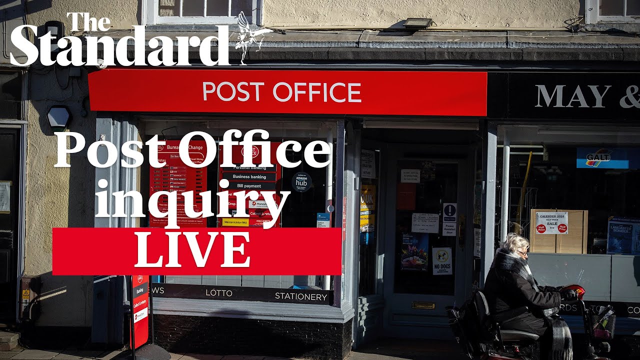 Post Office Inquiry in full: Watch investigator Stephen Bradshaw give evidence