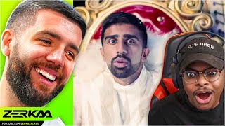 ZERKAA REACTS TO SIDEMEN - CHRISTMAS DRILLINGS REACTIONS!