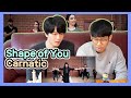 Koreans React to the 【Shape of You Carnatic】 | Indian Contemporary | Amit Patel | Indian Raga