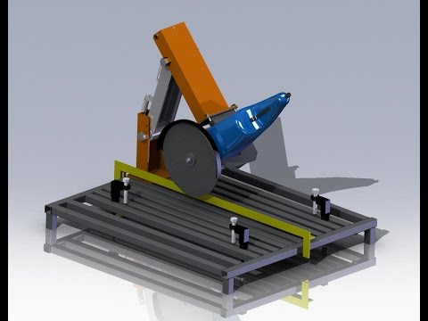 Самодельная станина для болгарки УШМ 230. Своими руками. Angle grinder stand