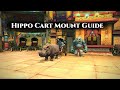 FFXIV Hippo Cart Mount Guide
