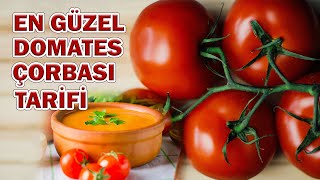 وصفة شوربة الطماطم التركية - وصفات اينور السهلة على أطباقي Domates Çorbası/Lokanta Usulü Tam Kıvamlı