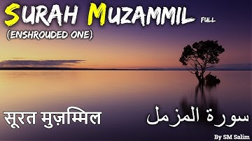 Surat Al-Muzzammil (Enshrouded One) | سورة المزمل | Relaxing Holy Quran