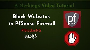 Block Websites using PfSense Firewall | PfBlockerNG | Netkings