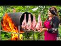 Grandma Cooks Lamb Legs In A Barrel What Comes Out Will Amaze You 