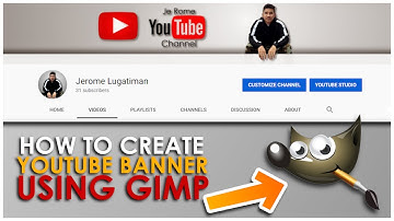 Gimp Tutorial: How to create Youtube Banner using GIMP