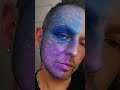 Cosmic Galaxy Fade Creative Makeup, I used @Sunset Makeup @Mehron Makeup @NYX ProfessionalMakeup