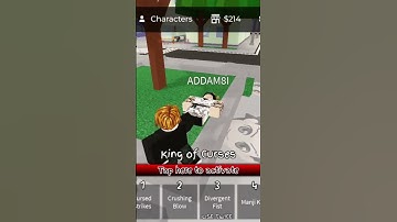 bro sukuna your not the honored one #jujutsukaisen #gojo #roblox #jujutsushenanigans