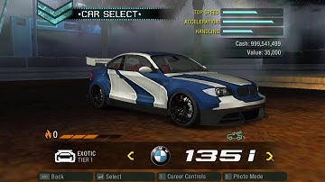 BMW 135i Race – Pure Speed in NFS Carbon Redux 2025!