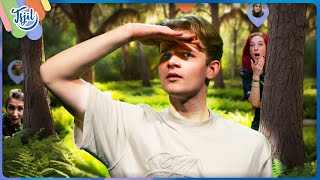 Wij Spelen Verstoppertje In Een Bos