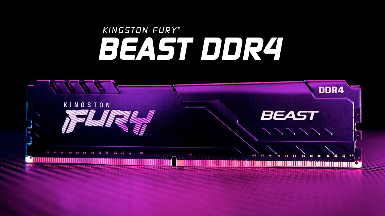 Kingston Fury Beast 16GB (2 x 8GB) DDR4 3600MHz Dual Memory Kit