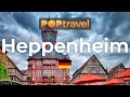 Walking in HEPPENHEIM / Germany 🇩🇪- 4K 60fps (UHD)