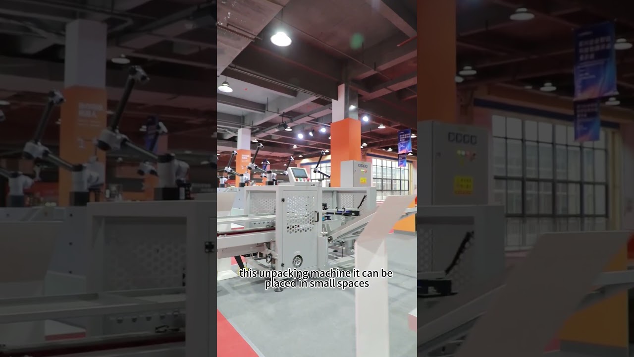 Source factory to make robotic case erector&unpacking machine