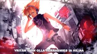 ► Nightcore - Blaablaa (En Kuule Sanaakaan) +Sanat