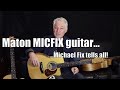 Michael Fix discusses his Maton MICFIX guitar