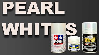 Pearl White Paints Compared