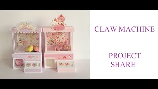 Claw Machine Paper Craft | Crane Machine Project Share