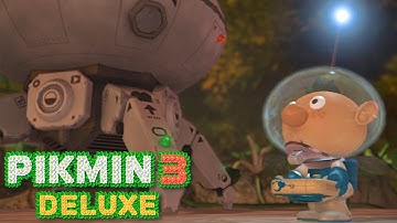 Pikmin 3 Deluxe Story Walkthrough Part 1 (Crash Landing / Day 1)