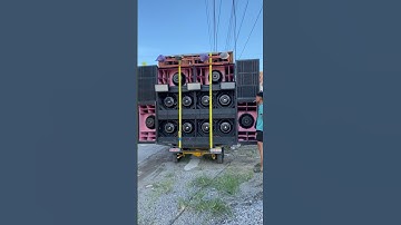 Sound horeg naik pickup pakai genset kecil keren