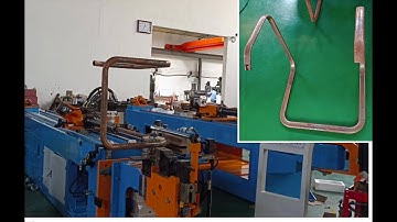 38CNC 4A2S Automatic Pipe Bending Machine For Office Chairs Furniture Oval MS Tubes