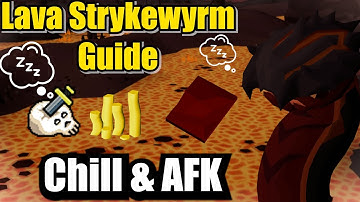 Quick Lava Strykewyrm Guide - Chill & AFK OSRS Slayer