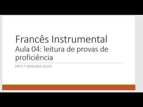 Aula 01 ingles instrumental - tradução e resolução de provas