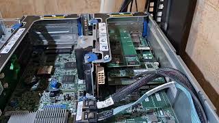 Installing hp 96w smart storage battery in HP dl380 gen9