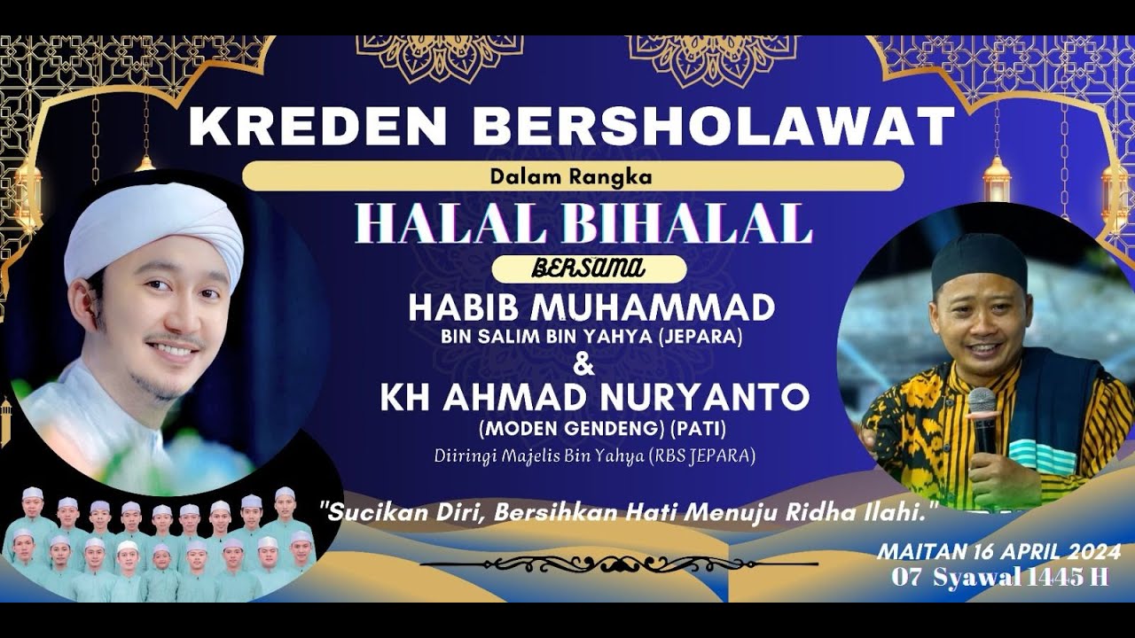 🔴 Live Streaming * KREDEN BERSHOLAWAT * Bersama Ndoro HABIB MUHAMMAD Bin Salim / MATA AUDIO JEPARA