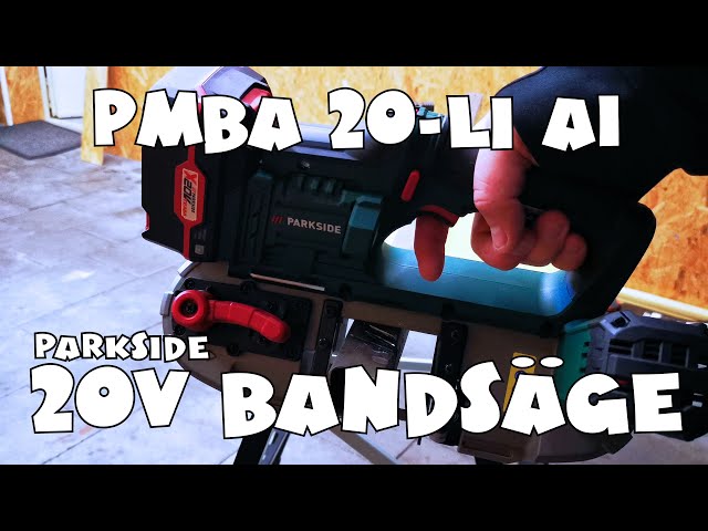 PARKSIDE® 20 V Akku-Bandsäge PMBA 20-Li A1 - YouTube