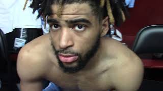 UNC Basketball RJ Davis Virginia Tech Postgame Interview